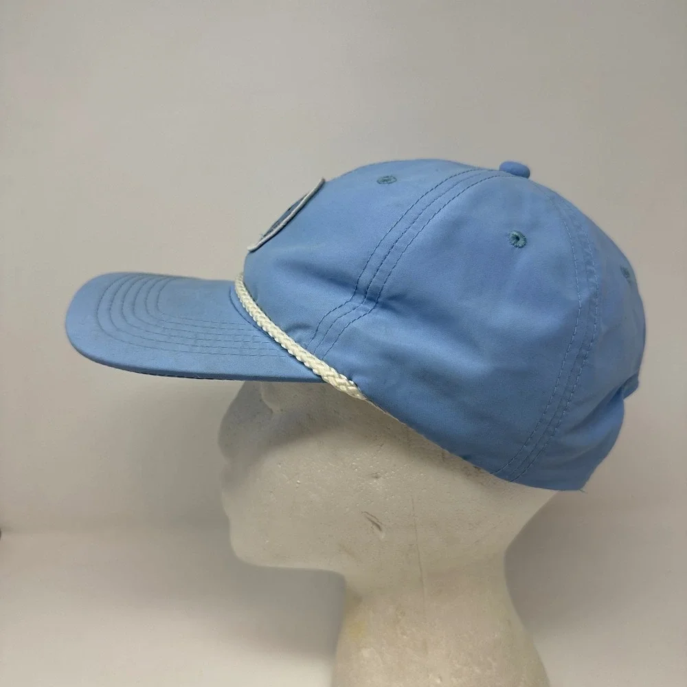 Boss Dog Art Dept Blue Rope Hat Smiley Face Chain Sparkle Mens‎ Snapback